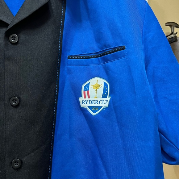 Official Ryder Cup 2018 NBC Bowling Shirt! EUC - Picture 2 of 6